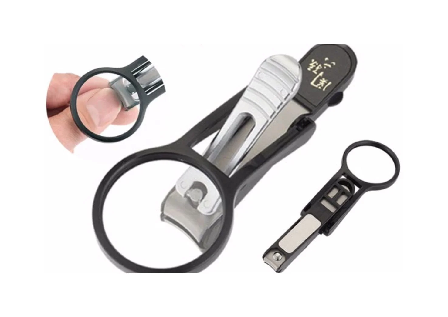 Nail Clippers with Large Magnifier by KAI Seki Magoroku - Image 2