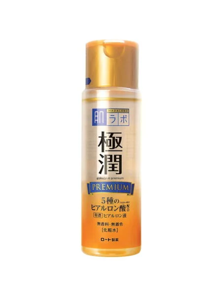 Hadalabo Gokujun Premium Hyaluronic Moisturizing Toner by Rohto 170ml