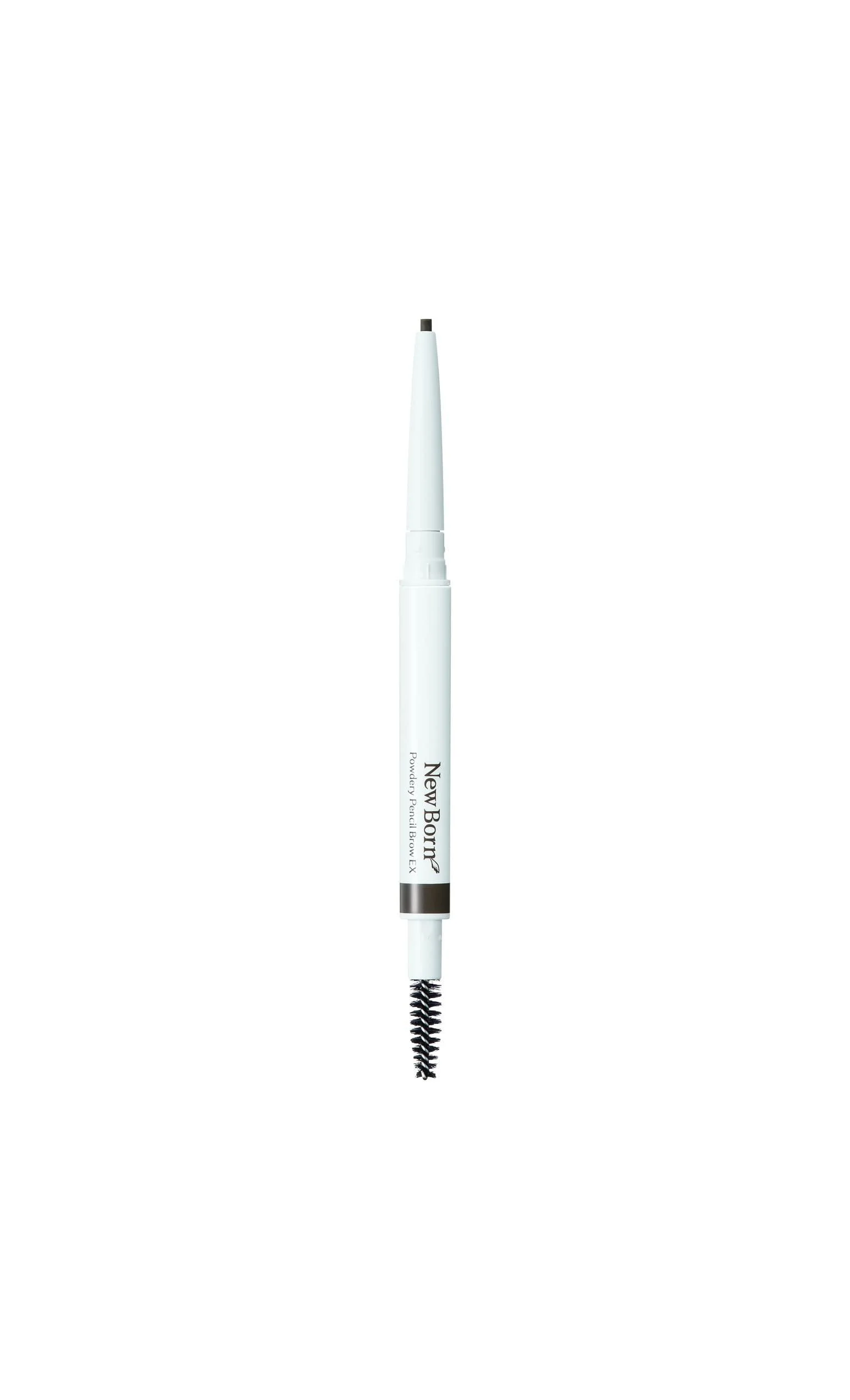 SANA New Born Powdery Pencil Eyebrow EX #01, Grayish Brown - Image 3