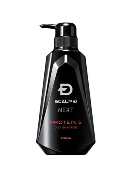 Scalp-D NEXT Protein 5, Anti-Hair Loss Shampoo Oily Skin Type by Angfa 350ml