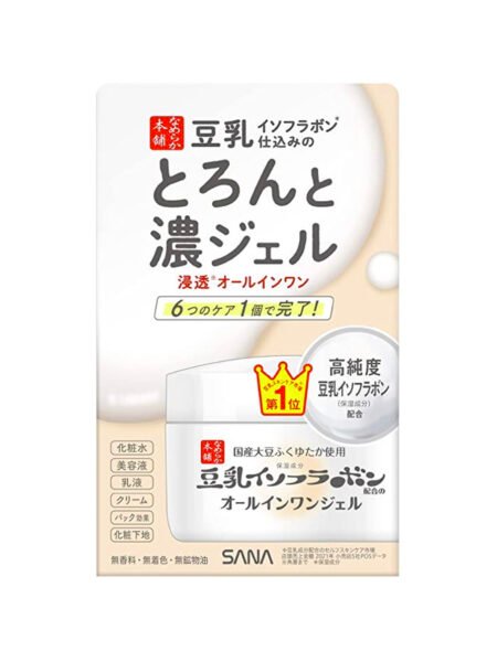日本常盤製藥廠 SANA莎娜 豆乳美肌多效保濕凝膠霜 100g