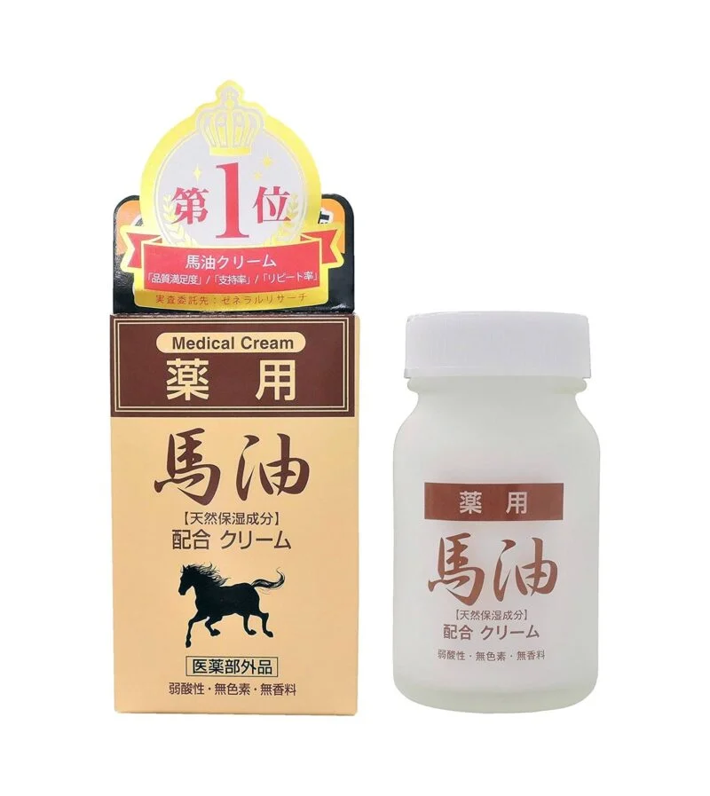 日本JUN COSMETIC 馬油保濕霜 70g