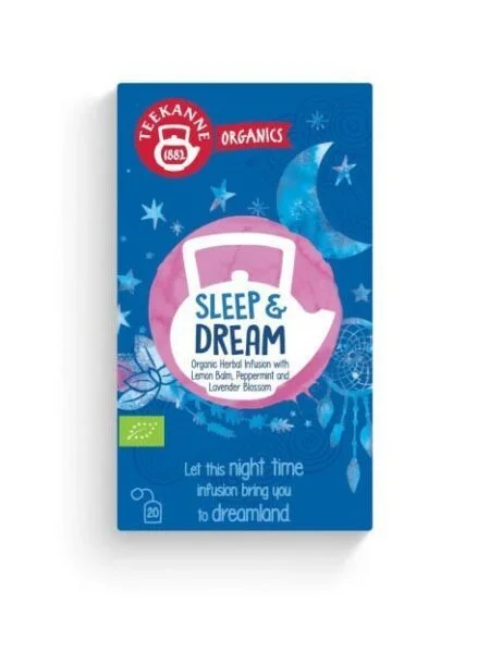 ドイツTeekanne社 Sleep & Dreamオーガニックハーブティー20パック入
