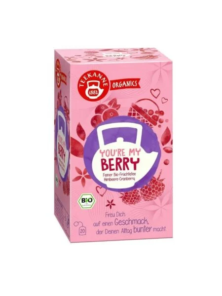 ドイツTeekanne社 You're My Berry オーガニックハーブティー２０パック入
