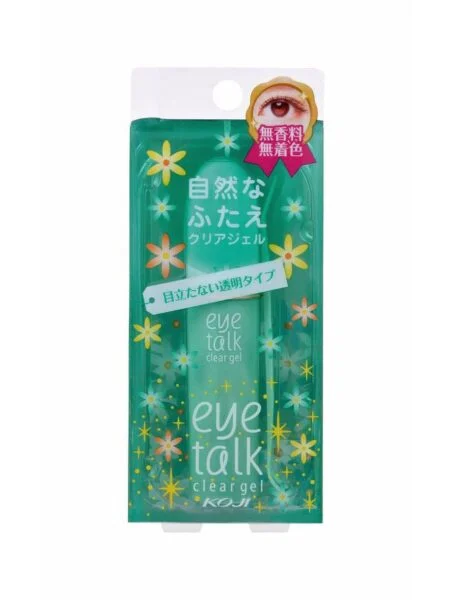 Koji Eyetalk Double Eyelid Adhesive Glue, Invisible Clear Type, 6ml