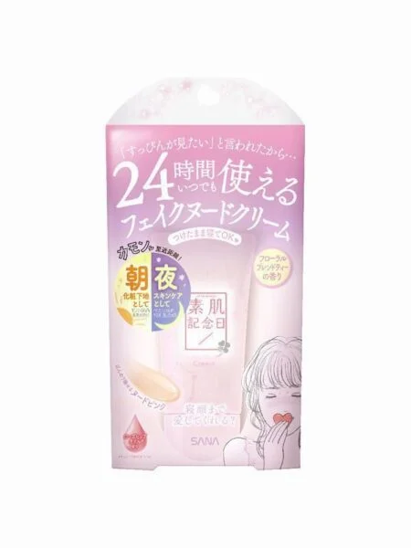 Suhada Kinenbi Flawless Nude CC Gel Cream by SANA, Floral Blend Tea Scent