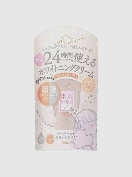 Suhada Kinenbi Tone-Up Whitening CC Gel Cream by SANA, White Tea Scent
