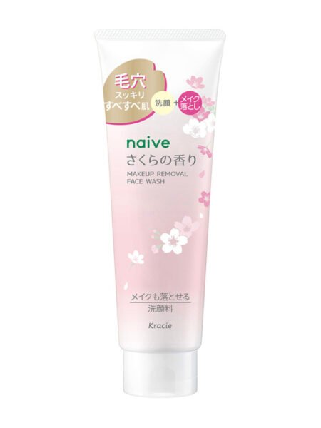 日本KRACIE嘉娜寶 NAIVE櫻花卸妝潔面乳 200g