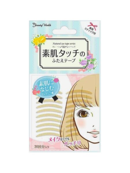Beauty World Natural Eyelid Tape by Lucky Trendy, 30 Pairs
