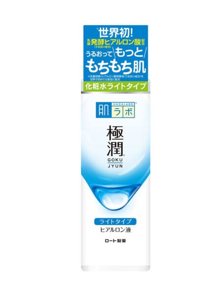 ROHTO Hadalabo Gokujun Hyaluronic Acid Lotion Smooth Light, 5.7oz