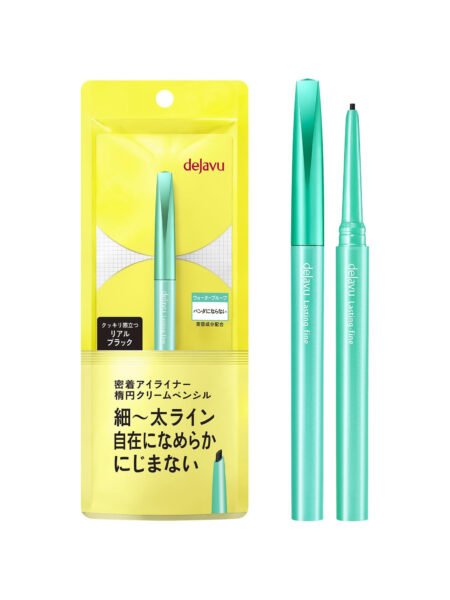 日本DEJAVU持久絢麗霜狀柔滑眼線筆，自然黑色