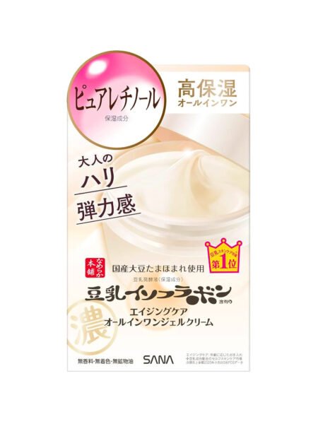 日本常盤製藥廠 SANA莎娜 豆乳抗皺六合一保濕凝膠面霜，100g