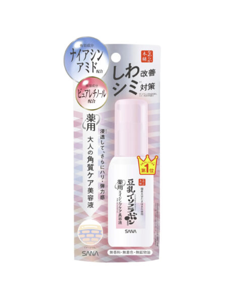 Soy Isoflavone Nameraka Wrinkle Brightening Essence by SANA, 50ml